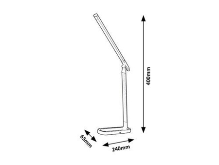 Lampa stołowa Rabalux Misha 3350 czarny