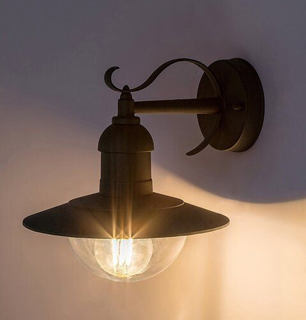 Kinkiet zewnętrzny Rabalux Oslo 8682 zielony