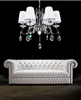 Żyrandol Lumina Deco LDP-9267-6-CHR Finezzia W6