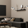 Milagro Kinkiet LUNA 1xE14 LED ML3803 CHROM