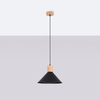 Sollux Lighting Lampa wisząca JAGA czarna SL.1320