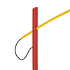 Lampa podłogowa Nowodvorski POISE B 11430 granatowy