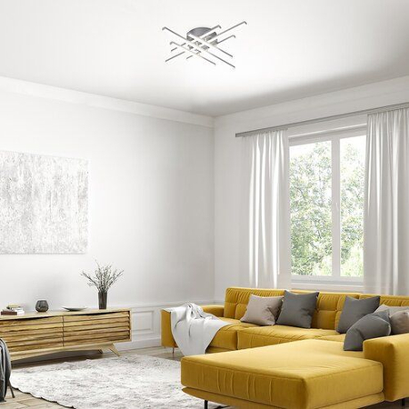 Lampa sufitowa Rabalux Nayara 3014 srebrny