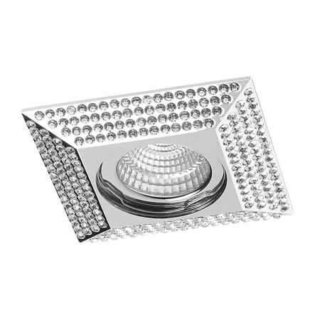 Oczko PIRAMIDE L CHROME Azzardo AZ1463 chrom