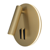 Kinkiet Maytoni Ios 176 C176-WL-01-6W-MG Matt Gold