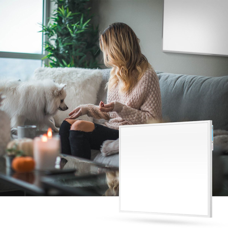 Panel grzewczy Cronos z WiFi i pilotem 300W