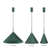 Milagro Lampa wisząca CAPITAL GREEN Ø32cm 1xGX53 MLP0961 BUTELKOWA ZIELEŃ