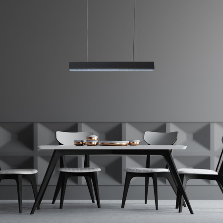 Light Prestige Lampa wisząca Mira M czarna Tuya LED CCT LP-1201/1P M BK Smart