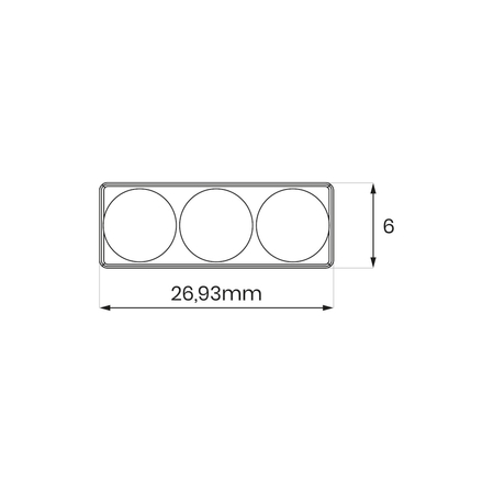 Eko-Light MODUŁ LED EKO-SSMINI3 6500K EKM0563 BIAŁY