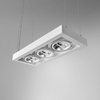 Lampa wisząca AQForm Cadra 111 x 3 Biały Struktura