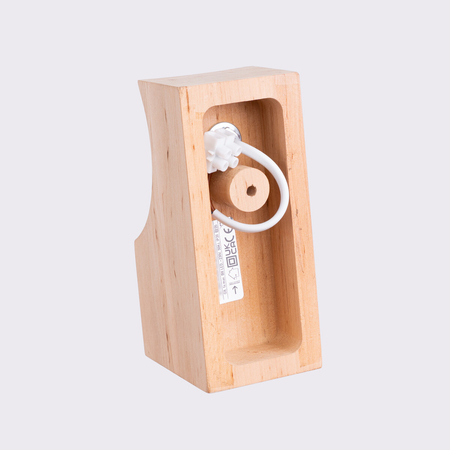 Sollux Lighting Kinkiet BULBO naturalne drewno SL.1682