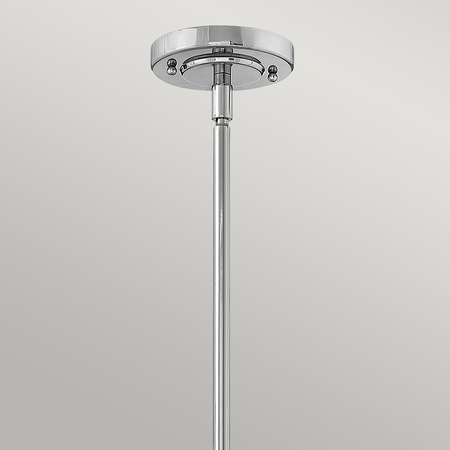 Lampa wisząca Elroy - 1 źródło światła - Polerowany nikiel Quintiesse QN-ELROY-PN