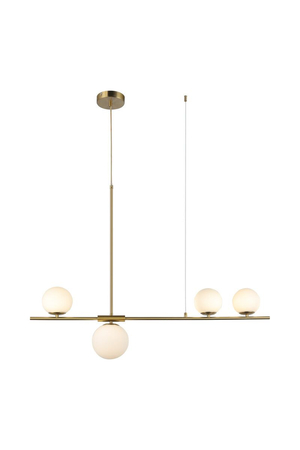 Lampa wisząca SANTANDER GO Azzardo AZ4419 brushed golden brass