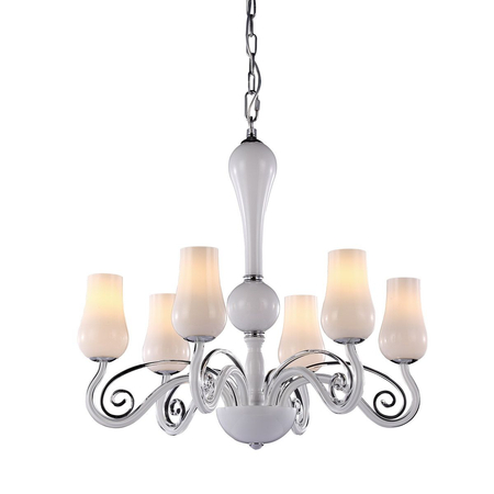 Żyrandol Italux Lybra MD10904-6A Biały