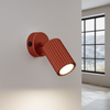 Sollux Lighting Kinkiet KARBON ochra czerwona z włącznikiem SL.1636