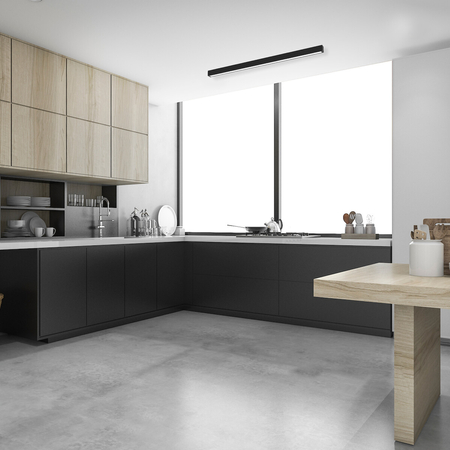 Milagro Lampa sufitowa LUNGO 1xT8 18W LED MLP8910 CZARNY