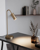 Lampa stołowa By Rydens Curve 4002580-6503 matowy złoty