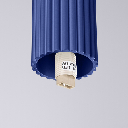 Sollux Lighting Plafon HALO ultramaryna IP44 SL.1738