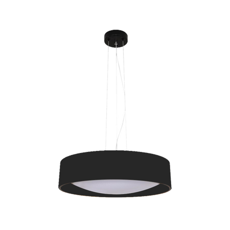 Lampa wisząca Hudson 1xLED czarna LP-043/1P BK