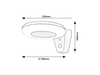 Lampa solarna Rabalux Certovo 77010 czarny