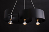 Lampa wisząca VIXON 3 BLACK Emibig 284/3 czarny