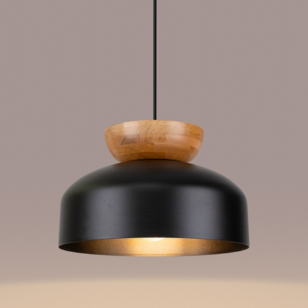 Sollux Lighting Lampa wisząca MARION czarna SL.1351