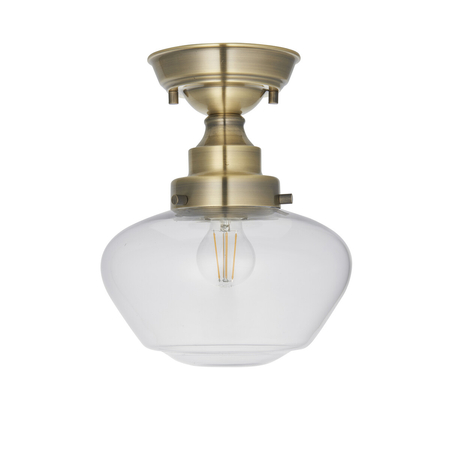 Lampa sufitowa Endon Lighting Camberley 97687 mosiądz