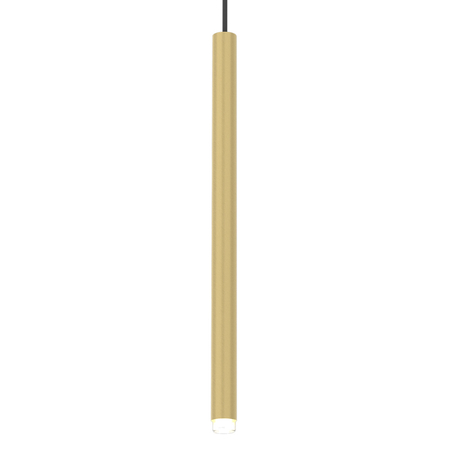Milagro Lampa wisząca MONZA BRASS 1xG9 max 8W LED MLP8839 ZŁOTY