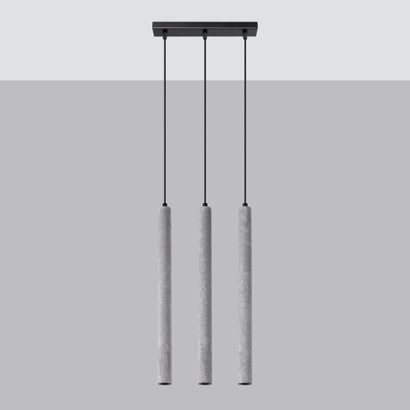 Sollux Lighting Lampa wisząca PASTELO 3L drewno SL.1267