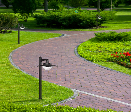 Lampa zewnętrzna Italux Isola OFL-6923-4K Czarny piaskowany