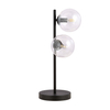 Lampa stołowa ROSSI LN2 TRANSPARENT Emibig 877/LN2 czarny