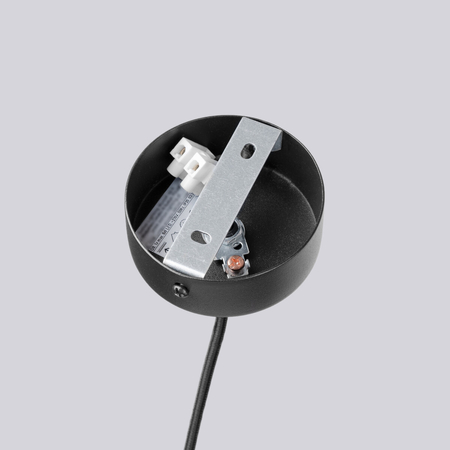 Sollux Lighting Żyrandol HALO 6 czarny SL.1830