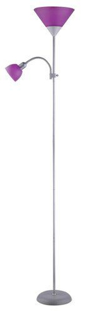 Lampa podłogowa Rabalux Action 4020 srebrny