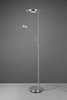 Lampa podłogowa Trio 424210307 srebrny