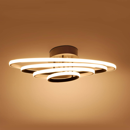Lampa sufitowa CORINA Kaja K-8105 biały/czarny