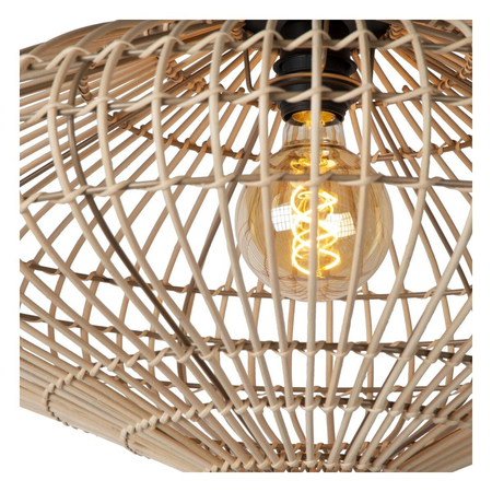 Lampa sufitowa Lucide MAGALI 03135/56/72 drewniany
