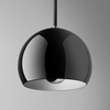 Lampa wisząca AQForm Glob Simple Czarny Połysk