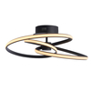 Lampa sufitowa Endon Lighting Dune 97633 biały/czarny