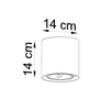 Sollux Lighting Plafon DIO biały LED SL.1254