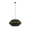 Lampa wisząca PIANO 1 Emibig 1183/1 czarny/złoty