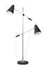 Lampa podłogowa KAJA BLACK Azzardo AZ1082 czarny