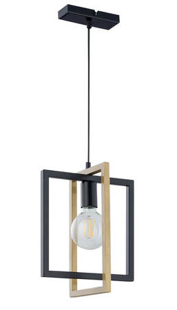 Sigma 32230 EDEN 1 lampa wisząca czarny/złoty