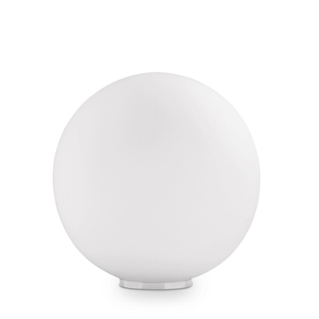 Lampa stołowa Ideal Lux 000206 Mapa Bianco TL1 D40 