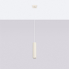 Sollux Lighting Lampa wisząca KARBON 1 beżowy SL.1592