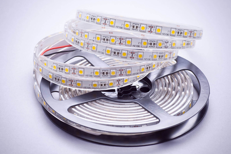 Taśma LED 60 diod 5050/metr, gumowy profil, wodoodporna IP68, 14.4W/mb NW