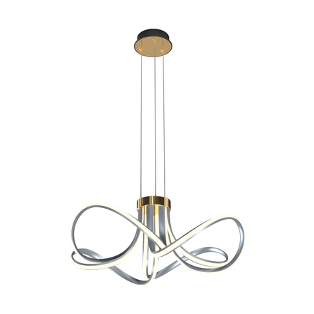 Lampa wisząca ABRO Zuma Line MD5520-4-3BGBDT czarny/złoty