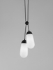 Lampa wisząca Luces Exclusivas BADEN - czarny mat LE43375