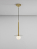 Lampa wisząca Luces Exclusivas URUAPAN złoty LE42891
