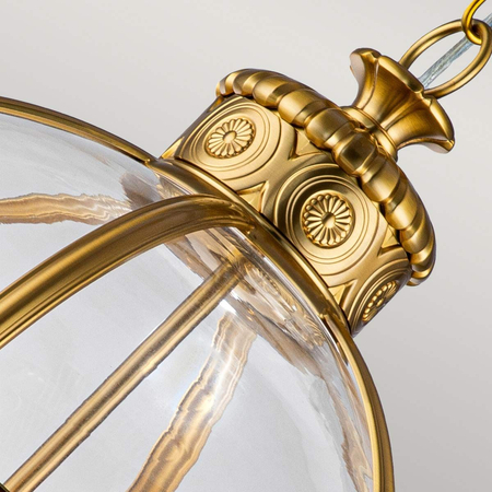 Żyrandol Elstead Lighting Adams mosiądz FE-ADAMS-4P-BB
