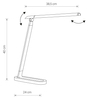 Lampa stołowa Nowodvorski 8357 Chic LED